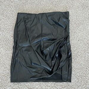 Amazon Pleather Skirt